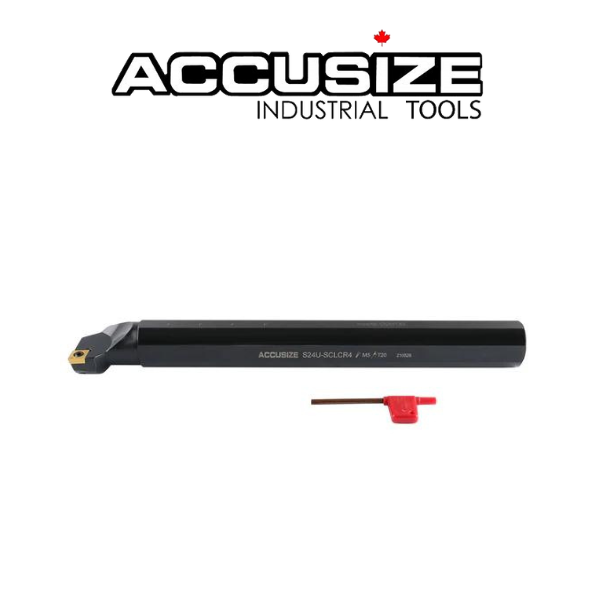 S16T-SCLCR3 (1") Indexable Boring Bar - Accusize P252-S408