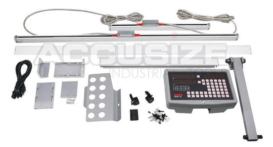 10"x54" 2-Axis DRO Mill Package - Accusize SINS-1004