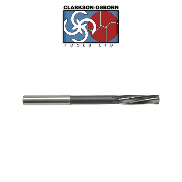 6mm (.2362") Spiral Flute Chucking Reamer HSSco - Clarkson Osborn 24560