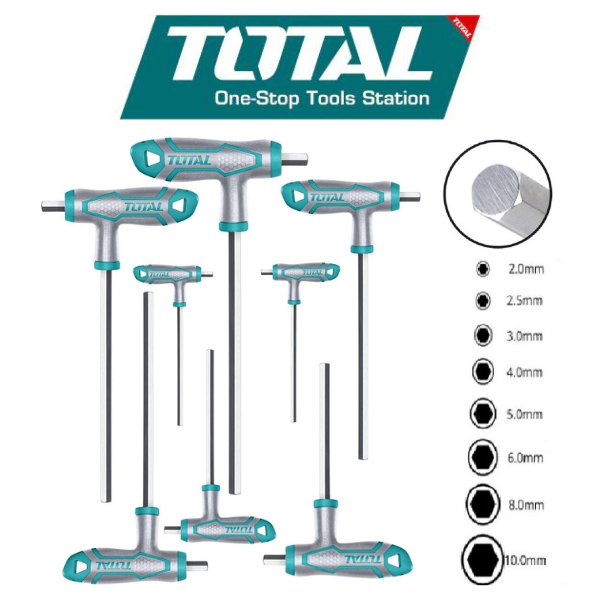 T-Handle Wrench Set - Total Tool THHW8083