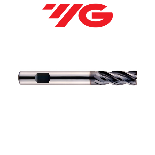 3/4" 4 Flute V7 Mill Inox Carbide End Mill (0.040" Rad) - YG-1 EMB38048
