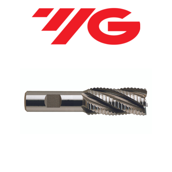 1" 3 Flute Stub Roughing End Mill HSSCo - YG-1 104350