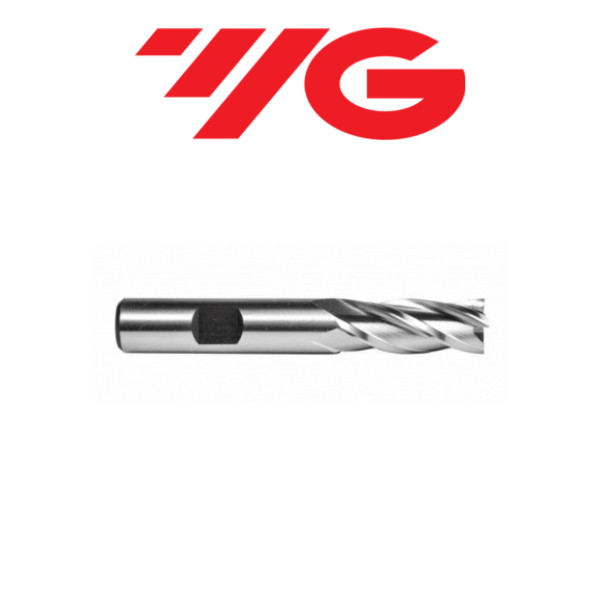 3/16" 4 Flute End Mill HSSCo - YG-1 07293