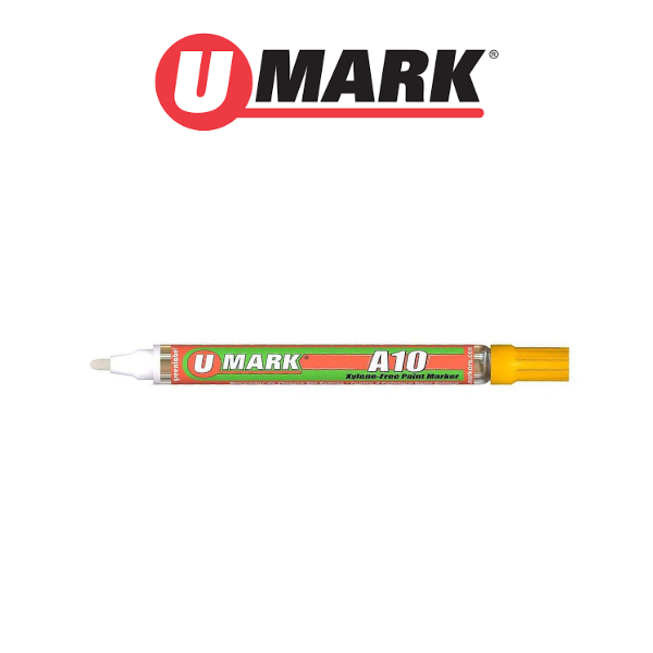 Yellow Paint Marker A10 - Xylene-Free - UMark 10106