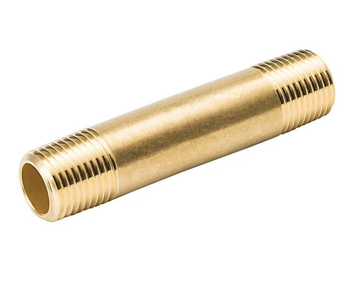 1/8" NPT x 2" Brass Nipple 113-A2