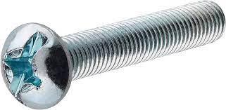 10-32 x 1/2" Machine Screw Round Head Combo Zinc (Pkg 100pcs)