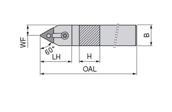 MTENN164D Tool Holder - Ceratizit 1346989