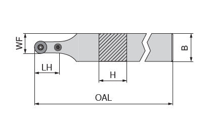 SRDCN2525 M10 MaxiLock-S Tool Holder - Ceratizit 12637056