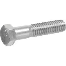 7/8-9 x 5-1/2" HHCS Zinc (Sold Individually)