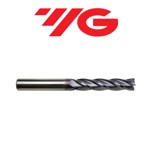 12mm 4 Flute Long Carbide End Mill TiALN - YG-1 EH540120