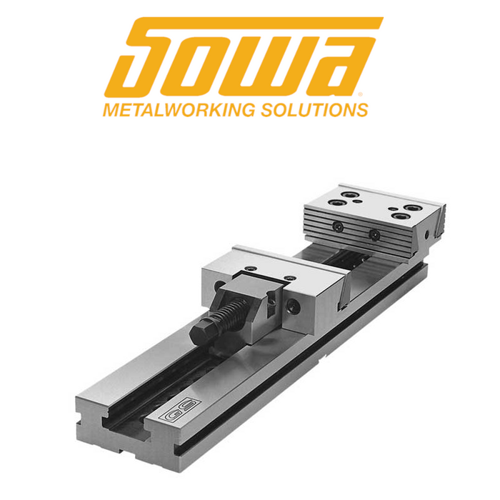 7" x 8" Plain Base Modular Vise - GS Tooling