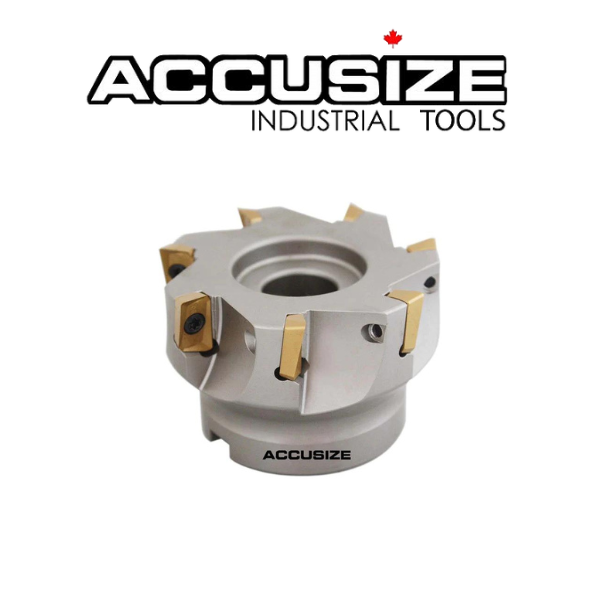 3" 90 Degree Square Shoulder Indexable Face Mill - Accusize 4508-0018