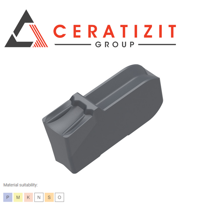 SX E3.00N0.30-F2 CTP1340 Carbide Grooving Insert - Ceratizit (Universal Grade)