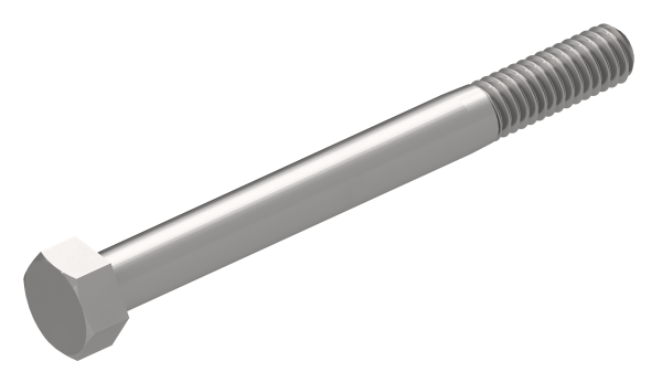 5/16-18 x 4-1/2" Hex Head Cap Screw (18.8 Stainless)