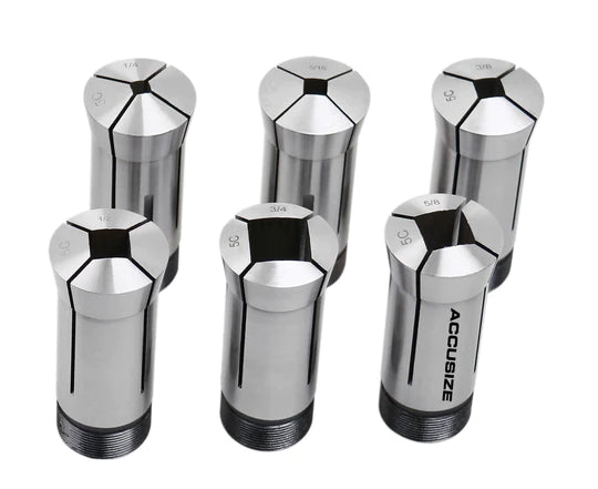 5C Square Collet Set 1/4" - 7/8" - Accusize 0223-0310