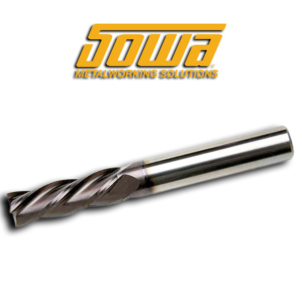 5/16" 4 Flute Long Length Carbide End Mill TiAlN - Sowa 102928