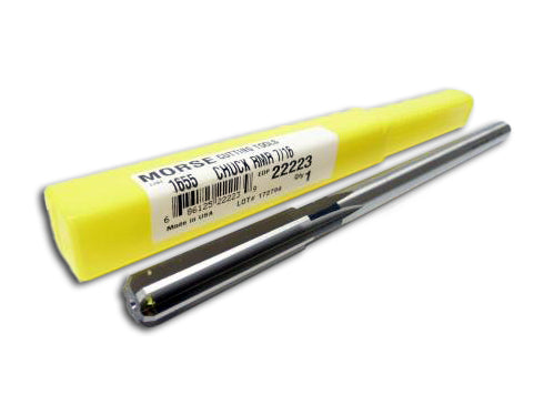 .4375" - 7/16" Chucking Reamer HSS - Morse