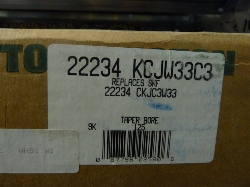 22234KCJW33/C3 Spherical Bearing - Torrington