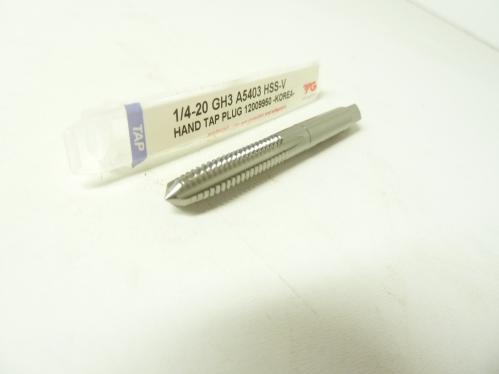 Quiet Glide 1/4 In. X 20 In. High Speed Steel Hand Tap QGTAP1420 - The Home Depot