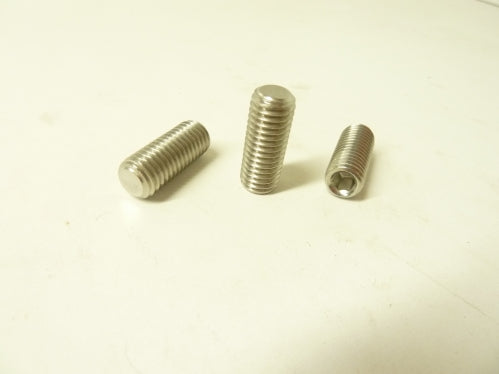 M10 x 20mm Flat Point Set Screw 18.8 Stainless Steel