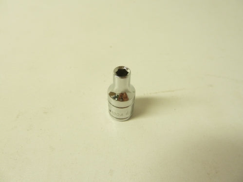 4mm 6 Point x 1/4dr Crome Socket - Signet