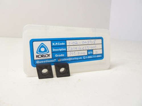 CNMG433-HM NC3120 Insert - Korloy