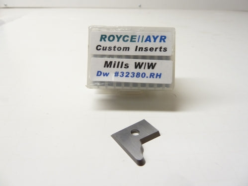 Royce Ayr Custom Insert - Mills W/W Dw#32380.RH