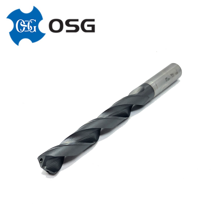 3/4" 2 Flute Coolant Thru Drill HSSCo - OSG 17750008 (149mm LOC)