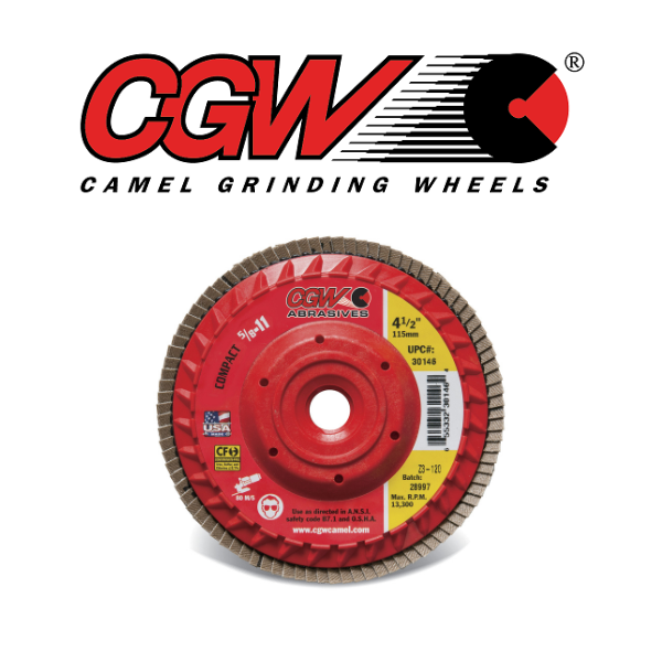 4-1/2" x 5/8-11 80G Zirconia Flap Disc - CGW 30145