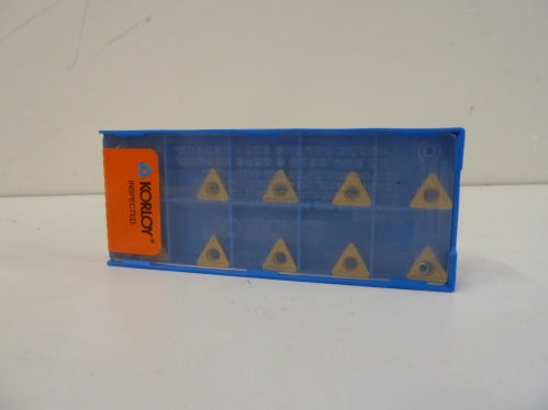 10 Lame TCMT110208 In Lega Dura MM25 Per Tornio - Rivestite In TiAlN Per Lavorazione Acciaio - Foto 2