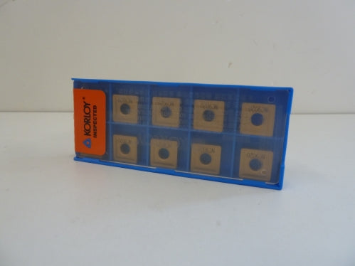 SNMG432-B25 NC9020 Carbide Insert - Korloy 2105880 (Stainless Steel Grade)
