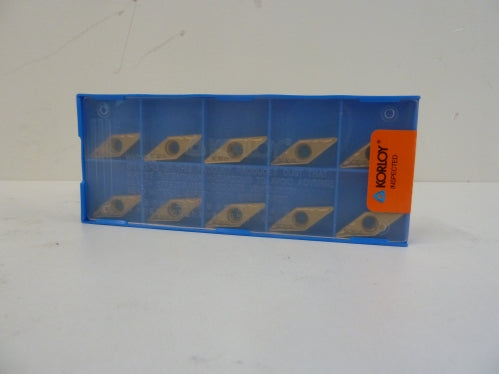 VBMT332-HMP NC3010 Carbide Insert - Korloy 2101526 (Steel Grade)