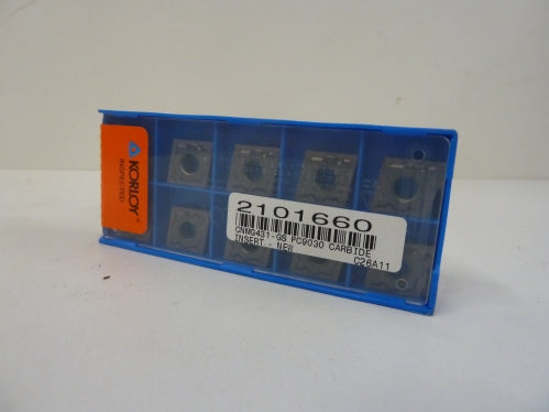 CNMG431-GS PC9030 Carbide Insert - Korloy 2101660 (Stainless Steel Grade)