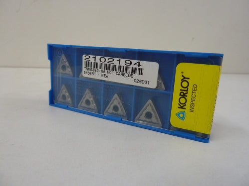 TNMG332-HA H01 Carbide Insert - Korloy 2102194 (Cast Iron Grade)