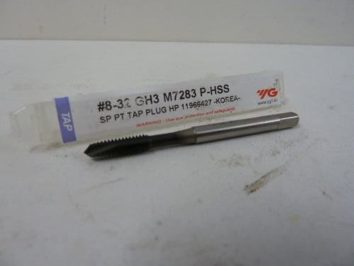 8-32 Spiral Point Tap Hard Slick (45 Roc) - YG-1 M7283