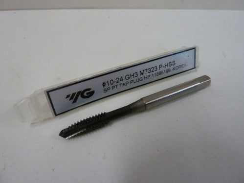 10-24 Spiral Point Tap Hard Slick Coated HSS - YG-1 M7323