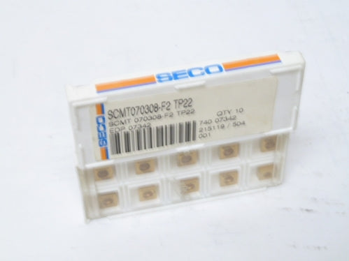 SCMT070308-F2 TP22 Insert - SECO