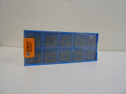 SNMM646-GH NC3120 Carbide Insert - Korloy 2101148 (Steel Grade)