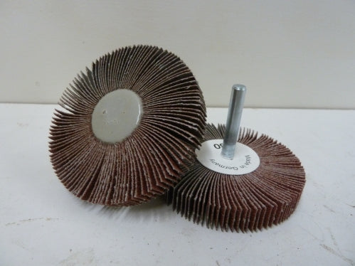 3" x 1/2" x 1/4" 60 Grit Flap Wheel - Wendt (Made in Germany) 110724