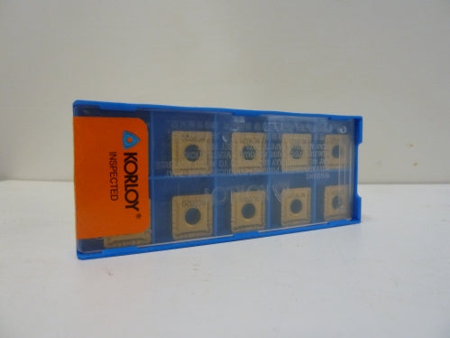 SNMG432-HC NC9020 Carbide Insert - Korloy (Stainless Steel Grade)