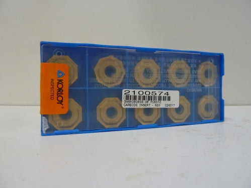 ONMX080608-MF PC6510 Carbide Insert - Korloy 2100574 (Cast Iron Grade)