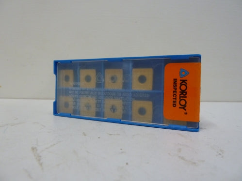 SNMM432-GH NC3030 Carbide Insert - Korloy 2101110 (Steel & Cast Iron Grade)