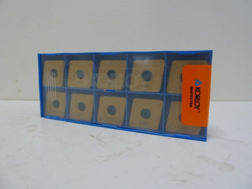 CNMM856-GH NC3030 Carbide Insert - Korloy 2101094 (Steel & Cast Iron Grade)
