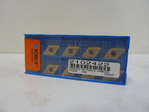 DNMG332-HS PC8010 Carbide Insert - Korloy 2102422 (Stainless Steel & Super Alloys Grade)