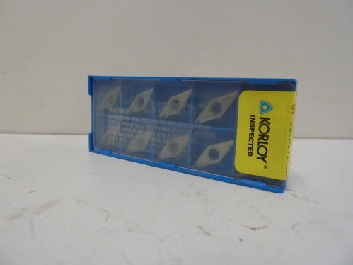 VCGT2.522-AR H01 Carbide Insert - Korloy 2108666 (Aluminum & Cast Iron Grade)