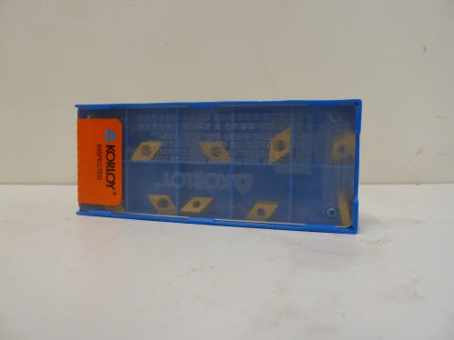 Lot De 2 Pastilles (Inserts) De Tournage CBN DCGT070204 / DCMT21.51 - Nitrure De Bore Cubique - Pour Usinage à Haute Vitesse