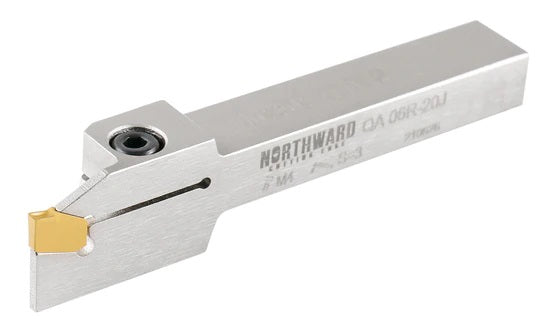 1" Right Hand Heavy-Duty Indexable Grooving Holder - Accusize
