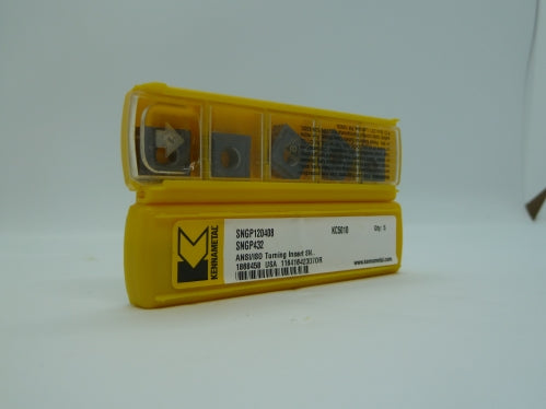 SNGP432 KC5010 Carbide Insert - Kennametal (SNMG432)(Steel/Stainless/Cast)