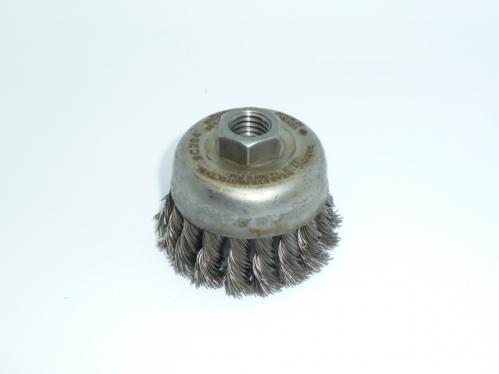 2-3/4 Knotted Cup Brush SS - Felton Brush C214