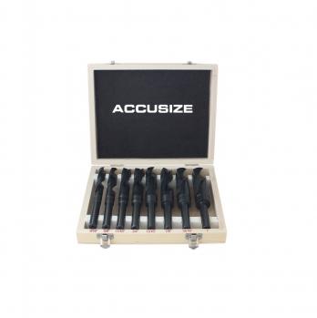 8pc Set Silver & Deming Drills - Accusize H516-6502
